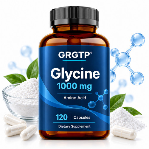 Glycine 1000mg 120 capsules - 1000mg,