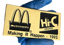 Vintage McDonald's Plaque