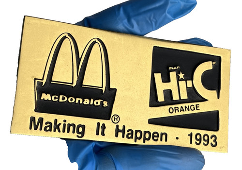 Vintage mcdonald plaque - vintage, mcdonald's