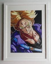 tableau Original Trunks du Futur  Dragon Ball 