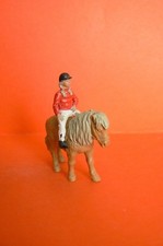 BRITAINS : L EQUITATION  PETITE FILLE SUR PONEY
