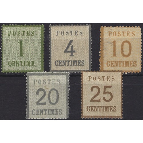 Timbres alsace lorraine lot - d'alsace,