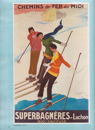 Affiche poster ski - affiche,