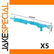 Transparent Blue Toy Gun Set