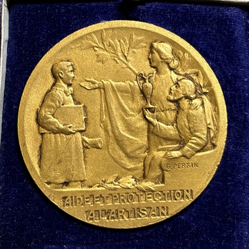 Ancienne medaille bronze - ancienne,
