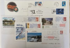 Enveloppes Pré Timbrées Oblitérées diverses