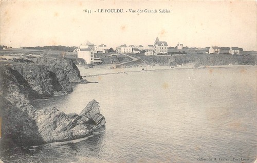 Cpa pouldu vue des - le,