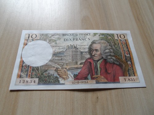 France billet francs - 10,