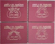 BOUDRIOT, Armes à feu françaises. 1717-1918., 1979-1981, 1-4
