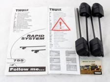 Thule Foot Pack 755 Poignée De Serrage Barres Toit Transporteur Universel Rica