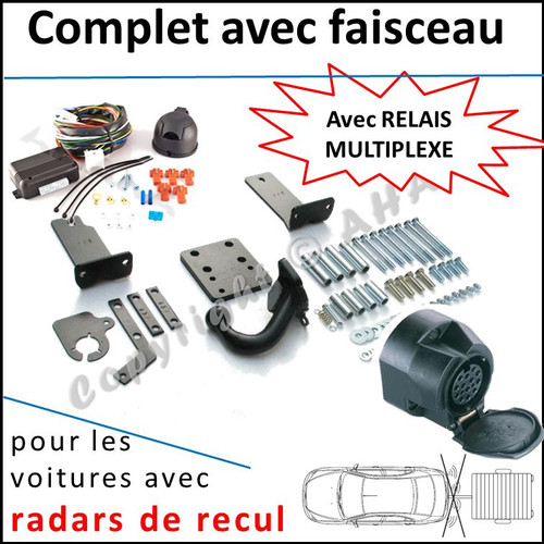 Attelage pour m classe - attelage, mb