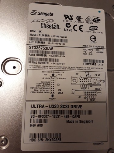 Disque scsi seagate - scsi,