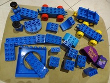 Lot de 26 éléments Lego Duplo, bleus