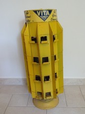 ancien présentoir graines VITA semences seed display lampe GRAS RAVEL le paysan