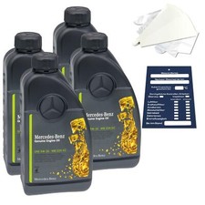 4 Litre Original Mercedes-Benz Huile 5W30 229.52 Incl. Entonnoir + Remorque