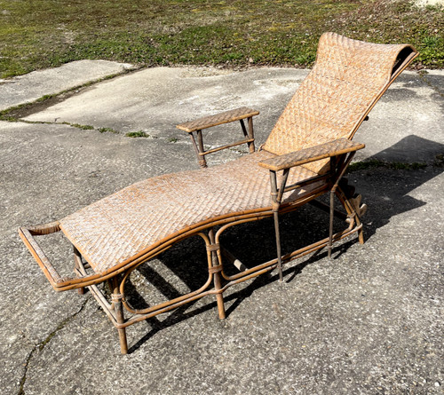 Transat chaise longue 1900 - , en