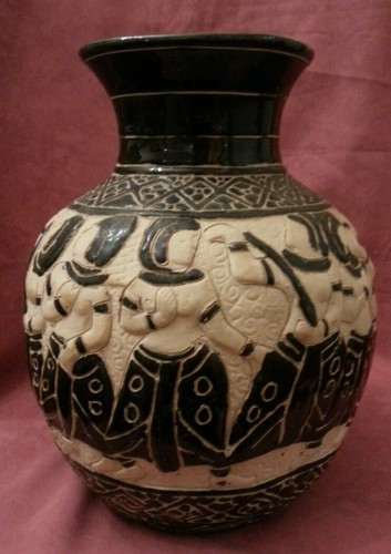 Superbe ancien énorme vase