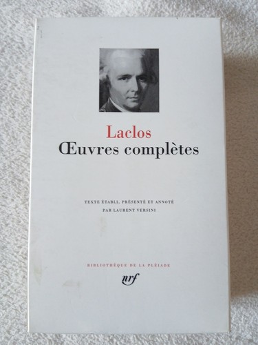 Pleiade laclos oeuvres - laclos,