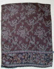 - Écharpe/Étole MANTERO  laine/soie TBEG  vintage Scarf 170 x 67 cm