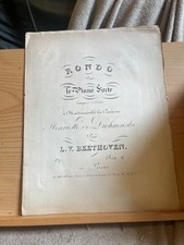 Beethoven Rondo pour piano