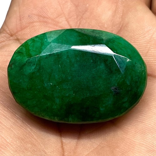 Pendentif solitaire émeraude - pendentif,
