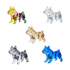 Statue de bouledogue français