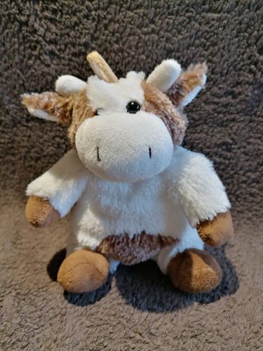 Doudou peluche vache - , marron