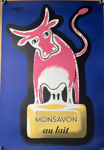 Affiche vintage savignac - vintage,