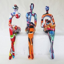 3 Figurines Deco Modernes