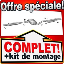 Ligne pot échappement pour - d'échappement,