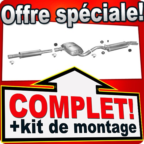 Ligne pot échappement pour - ligne,