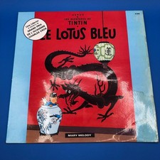 Hergé tintin lotus - lotus, bleu