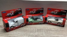 Lot 3 voitures Nex Welly 1/32