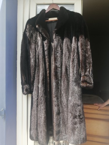 Manteau long vison - manteau,