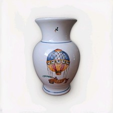 Vase contemporain en faïence de Moustiers