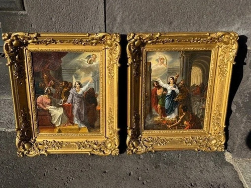 Paire tableaux école - paire,