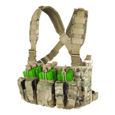 Tir De Munitions Condor Militaire Combat Recon Chest Rig Molle Sangle Camo Multi
