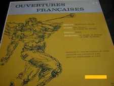 vinyle 33t ouvertures françaises Berlioz orchestre N Opera