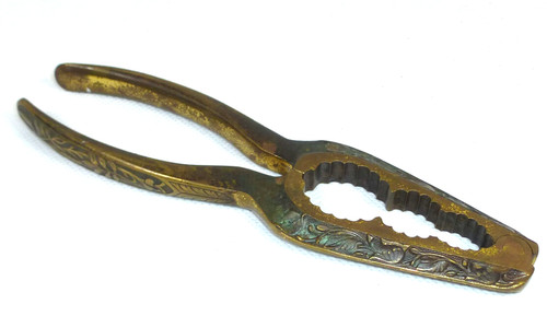 Rare casse noisette ciselé - casse-noisette,