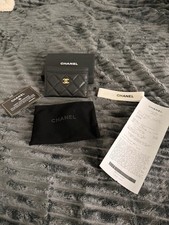 Porte-carte Chanel Classique Noir Caviar