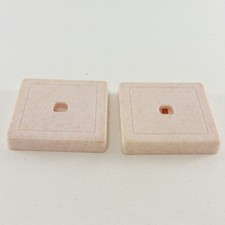 17741 Playmobil Lot de 2 Plaques de Sol Rose Clair L 4,5 cm System X 4255 4251