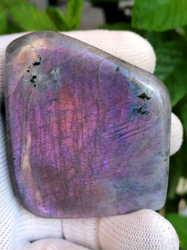 Labradorite forme libre polie