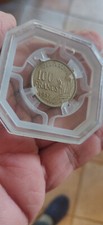   Pièce de 100 francs cochet 1956 coque GENI MS63