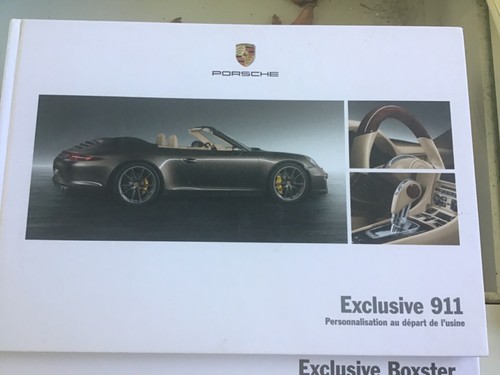 Livre presentation porsche - de,