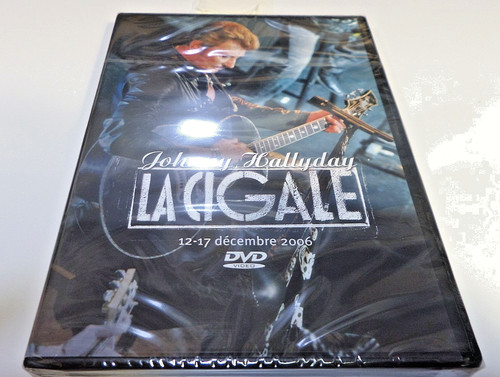Dvd johnny hallyday cigale - dvd,