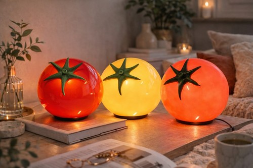 Lampe table tomate - tomate, –