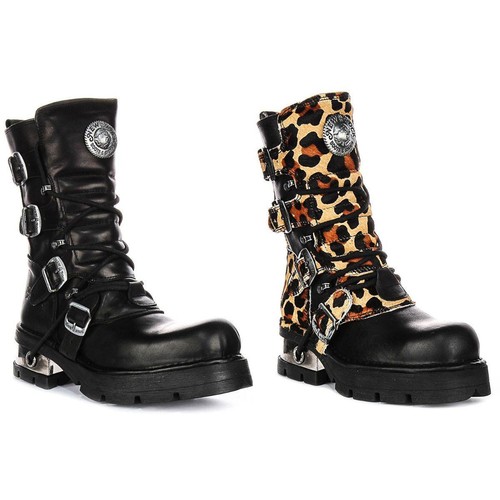 Botte femme newrock biker - botte,