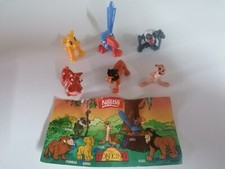 Très Rare Série Complète Roi Lion Nestlé Neuf 6 Figurines + Bpz 