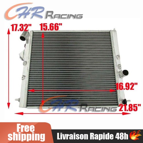 Aluminium radiator for - aluminium, renault