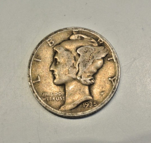 One dime 1935 denver - one,